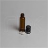 Флакон-роллер 10мл, коричневое стекло со стеклянным роликом (кратно 5) M100-10:AO - фото 20500