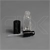 Атомайзер, прозрачное толстое стекло, черная крышка, 5мл 0_S068-5 BLACK - фото 23566