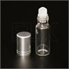 Флакон-роллер 5мл, прозрачное стекло со стеклянным роликом (кратно 5) M101-5:AO - фото 24823