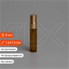 Атомайзер-карандаш 5мл, коричн.стекло, металлическая крышка 0_S007-5 GOLD - фото 27443
