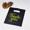 Пакет "Thank you" на черном фоне 15х20 (кратно 100) PR165-15x20:PP - фото 7454
