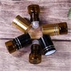 Флакон-роллер 1мл, коричневое стекло со стеклянным роликом (кратно 5) M100-1:AO - фото 8026