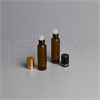 Флакон-роллер 10мл, коричневое стекло со стеклянным роликом (кратно 5) M100-10:AO - фото 8286