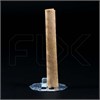 Акция_Деревянный фитиль для свечей, круглый, с держателем, 6x50 мм (кратно 20) DF002-6x50:GE - фото 8305