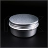 Баночка для свечей, металлическая, с крышкой, 50мл Z006-50:FD SILVER - фото 8401