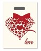 Пакет "Сердечко Love" 9х15 (кратно 50) PR140-9x15:BI - фото 9367