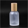 Атомайзер, матовое стекло, деревянная крышка, 30 мл S035-30:AA - фото 9950